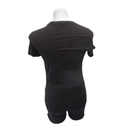 Black Graphic Tee 🌹 "ALL I WANT IS EVERYTHING" – Size XS - Picture 4 of 6